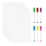 Adhesive Whiteboards & Markers Set