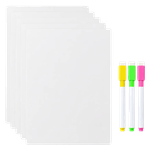 Adhesive Whiteboards & Markers Set