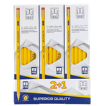 Triangular Pencils With Eraser 