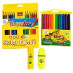 Colored Pencils & Glue Set