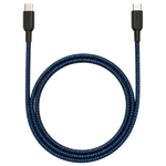 Q8 Cable Lite USB-C to USB-C Cable - Cyber Blue 