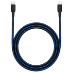Q8 Cable Lite USB-C to USB-C Cable - Cyber Blue 