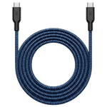 Q8 Cable Lite USB-C to USB-C Cable - Cyber Blue 
