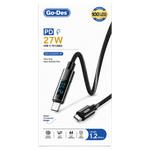 Go-Des USB-C to Lightning Fast Charging Cable - 27W