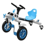 Lesimi Children’s Airplane Foot Pedal Drift Bike - Blue