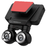 Powerology Dual Lens Dash Camera - Black