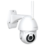 Powerology 360° WiFi Smart Outdoor Camera - White