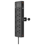 Porodo Voltguard Multi-Port Power Socket - 20W (Black)