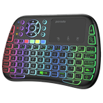 Porodo Mini Wireless Keyboard Touch Combo - Black