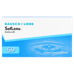 Bausch + Lomb SofLens 59 Monthly Soft Contact Lenses - -2.50