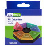 Ezy Dose Portable Weekly Pill Organizer