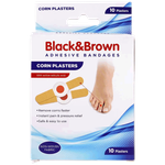 Black & Brown Corn Plasters 10Pcs
