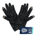 Coolibar Upf50+ Sun Charcoal Camo Gloves-M