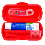 Curaprox Travel Set for Kids - Red