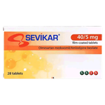 Sevikar 40/5 mg Tablets