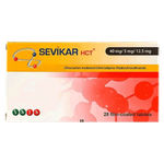 Sevikar HCT 40/5/12.5 mg Tablets