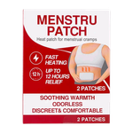 Black & Brown Menstru Menstrual Cramps Heat Patches