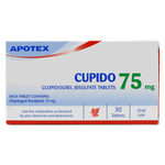 Apotex Cupido Clopidogrel Bisulfate Tablets - 75mg