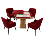 2-in-1 Cards & Enhash Yalthib Version 1 High Table with Chairs