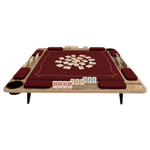 2-in-1 Cards & Rummy/Okey Floor Table