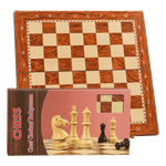 2-in-1 Chess & Backgammon Board