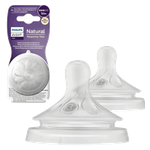 Philips Avent Natural Teats - (1+ Months)